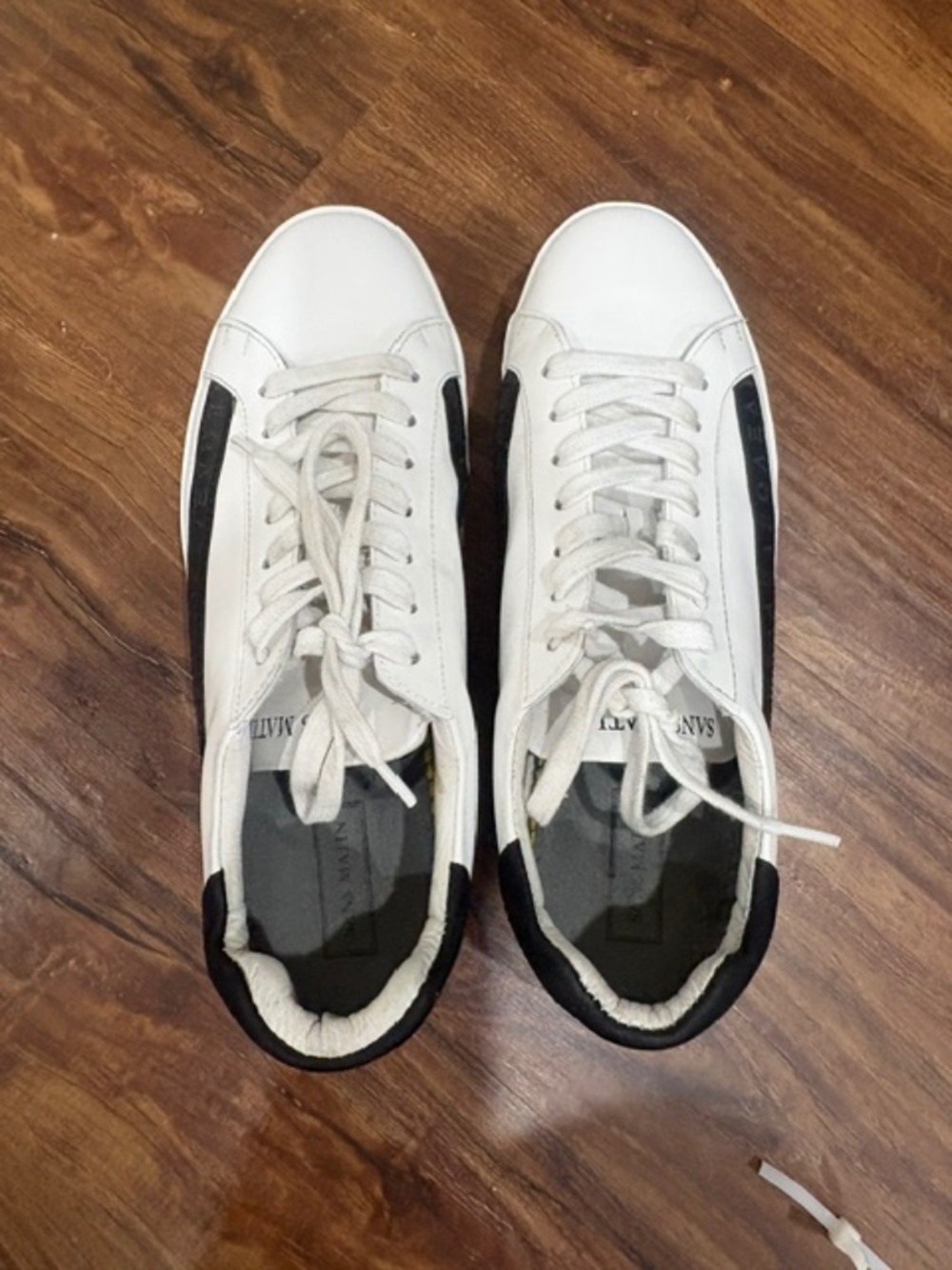 SANS MATIN Olympus  Sneakers | White & Black | EU 42